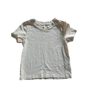 Mini Rodini Solid Ivory Tee